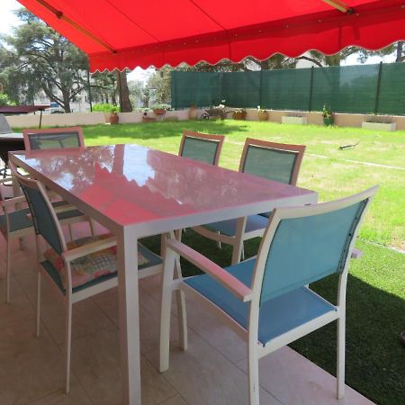 Superbe Rez De Jardin Dans Residence Au Calme Nice Luaran gambar