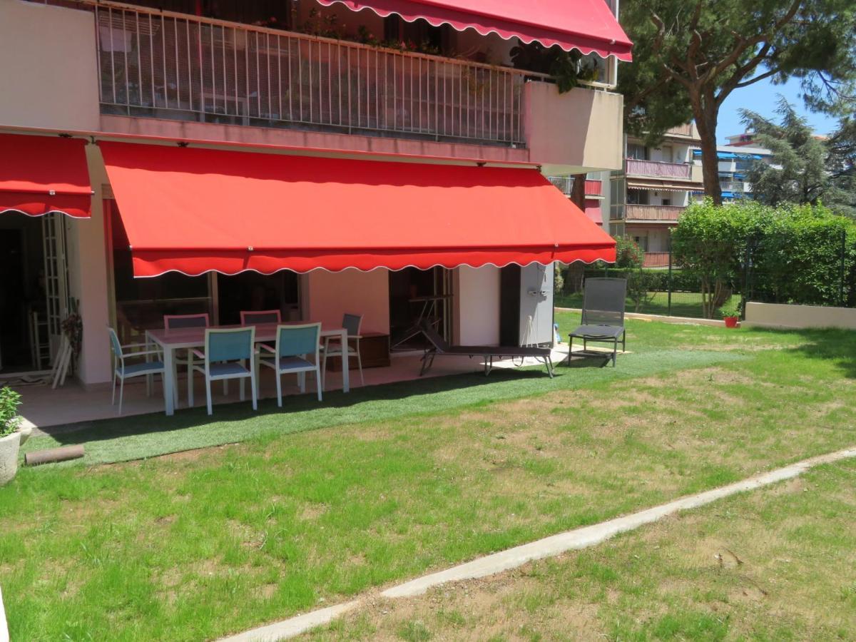 Superbe Rez De Jardin Dans Residence Au Calme Nice Luaran gambar